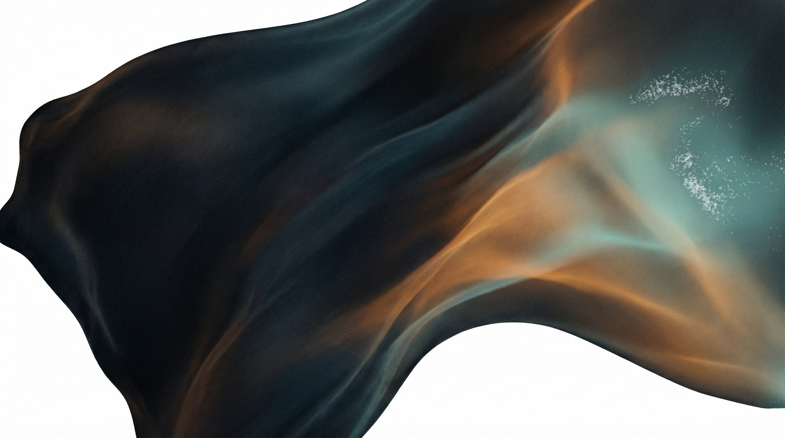 Abstract journey from darkness to light